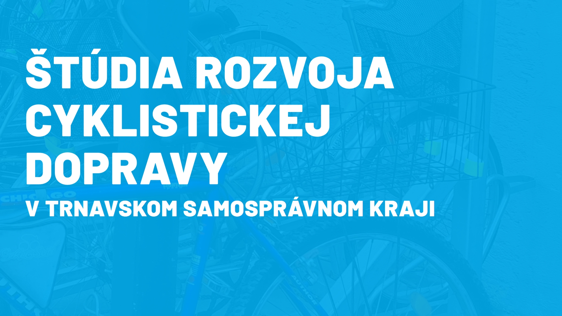 Nové strategické dokumenty v oblasti cyklistiky v TTSK