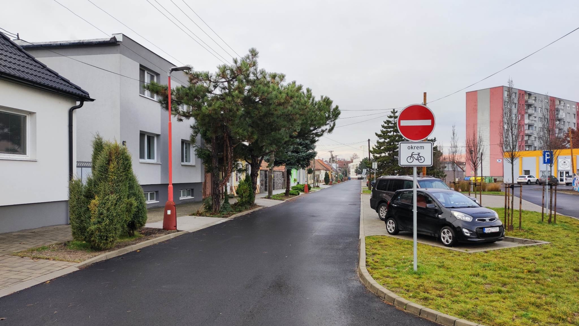 Prvá jednosmerka s obojsmerným pohybom cyklistov v meste